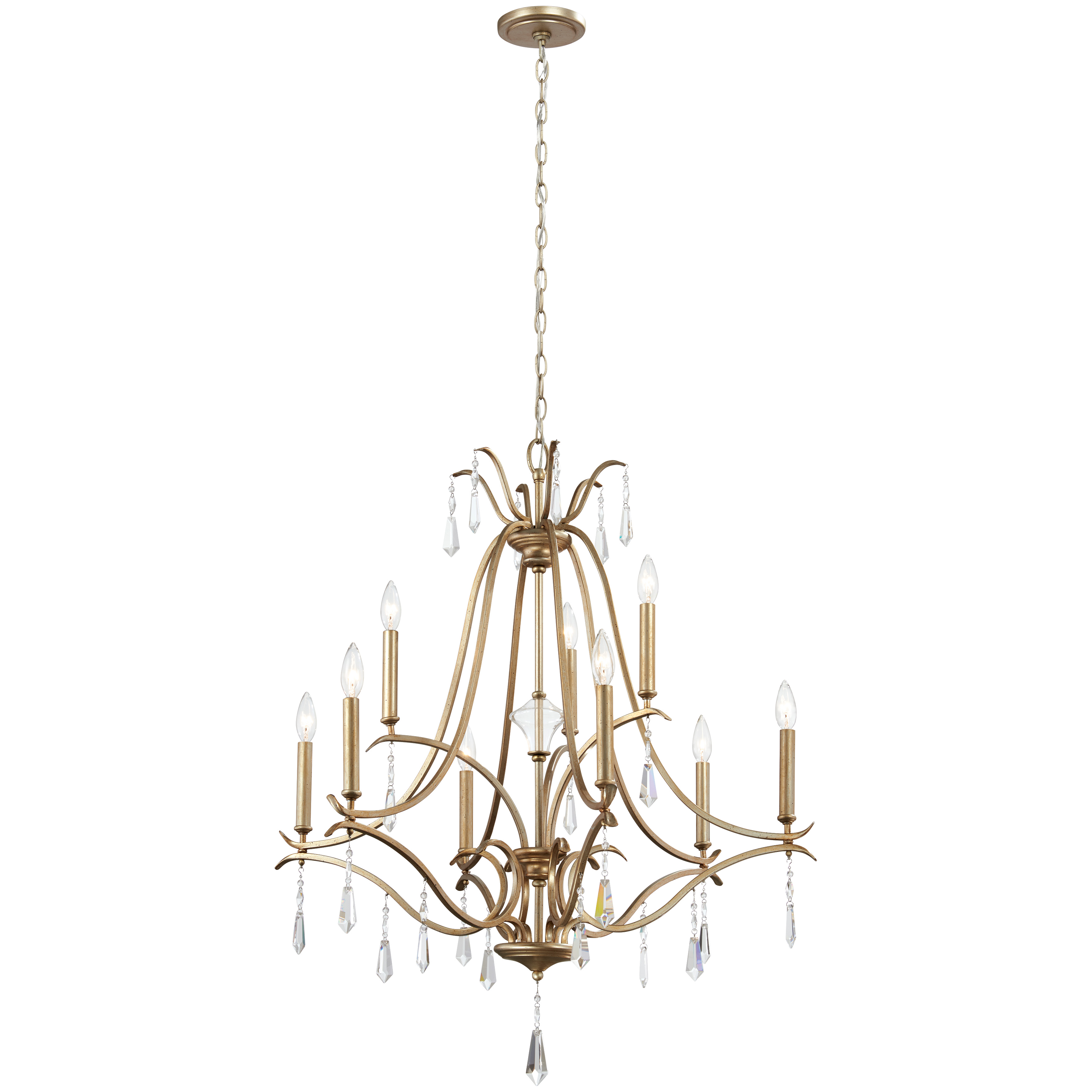 Laurel Estate - 9 Light Chandelier
