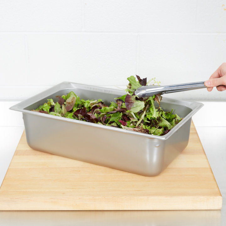 Full-size 6-inch-deep Super Pan 3® stainless steel steam table pan
