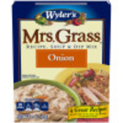 Wyler's Mrs. Grass Onion Recipe, Soup & Dip Mix 2 oz Box