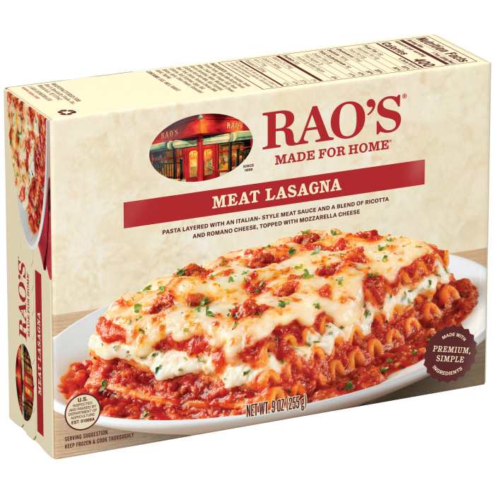 Meat Lasagna Frozen Meal, 9 oz - Left angle Image