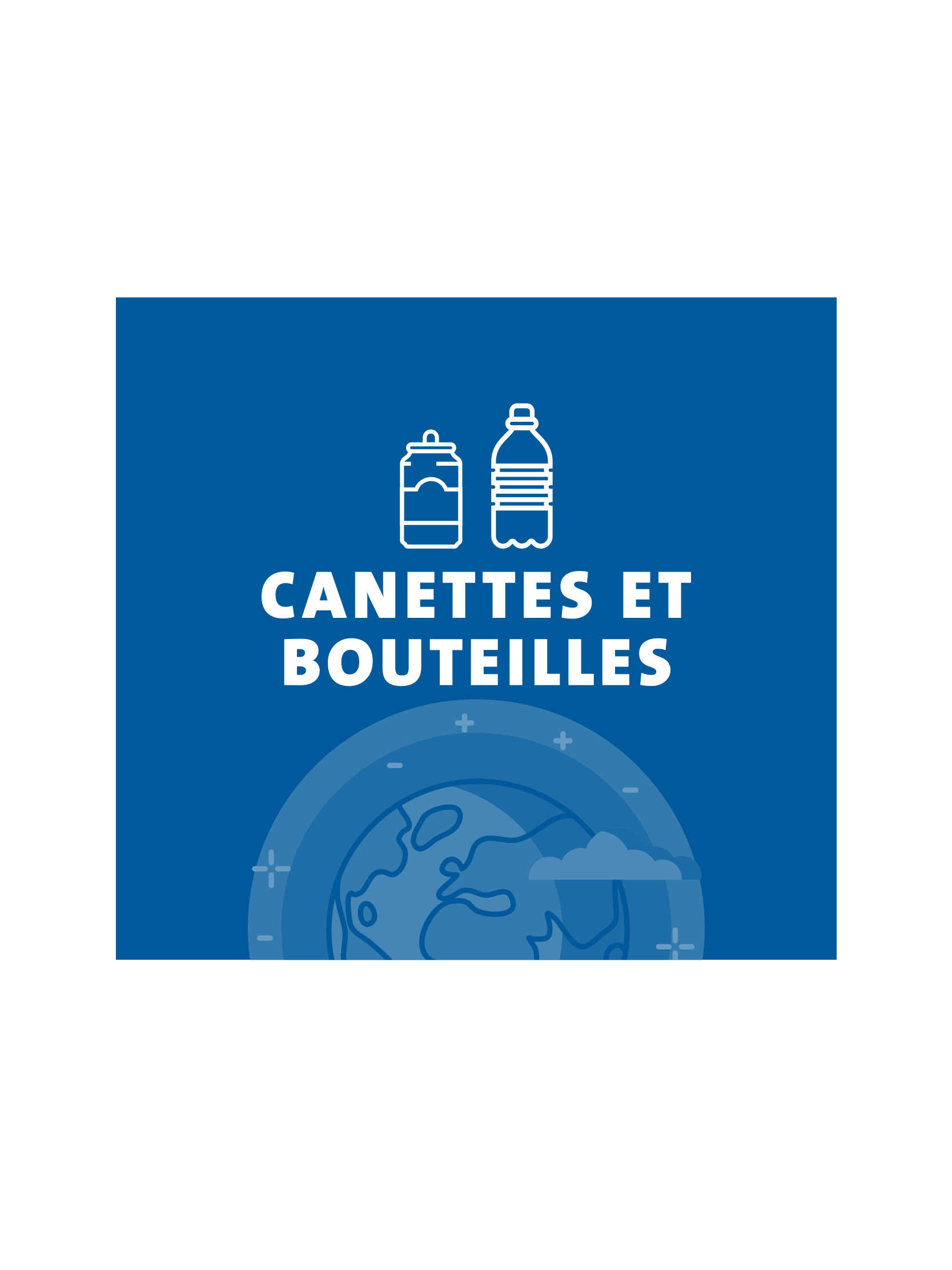 ARISTATA – Sign – Canettes et Bouteilles – Blue