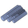 Steel Threaded Rod 10 ft. Galvanized 5/8 in.