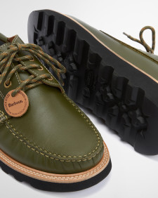 Barbour x Wildbunch Styles Southfield Moccasins Green
