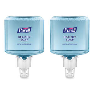 Gojo, PURELL HEALTHY SOAP, 0.5% BAK Antimicrobial Foam Soap, PURELL® ES4 Push-Style Soap Dispenser 1200 mL Cartridge