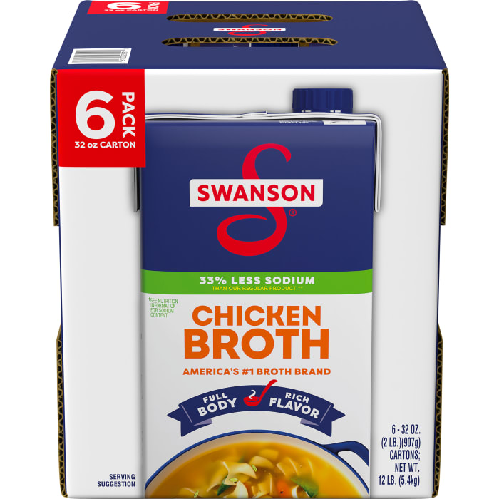 33% Less Sodium Chicken Broth