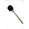 Boardwalk, 5.5in, Utility Brush w/ 14.5in Handle, Palmyra Bristles, Brown
