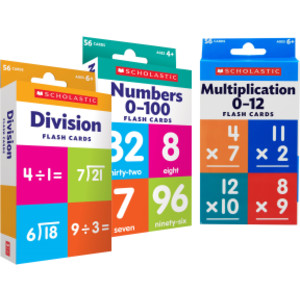 Flash Cards: Math Set 2, 3 Sets