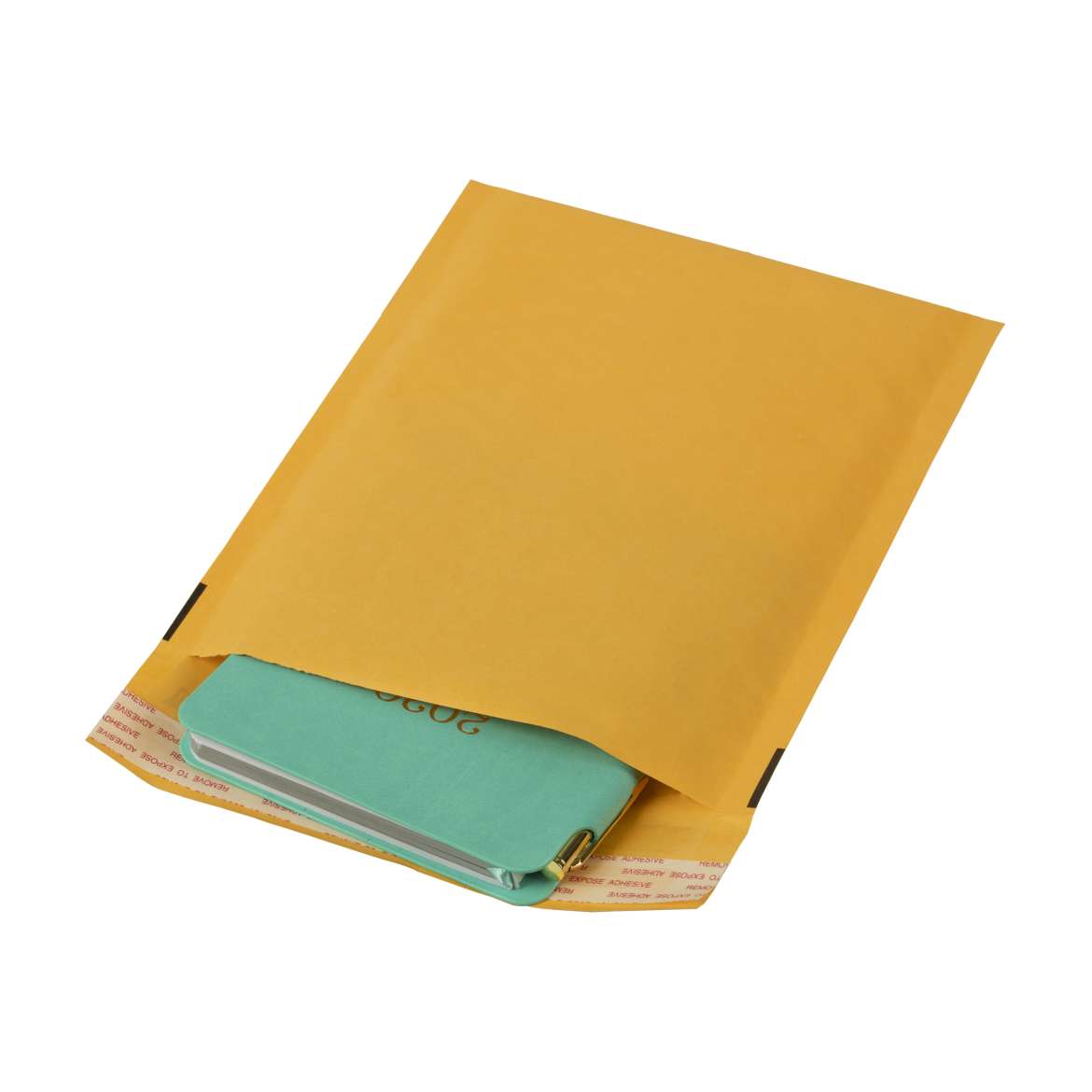 Kraft Bubble Mailer, Manila, 4 x 7 in, 1pk Duck Brand