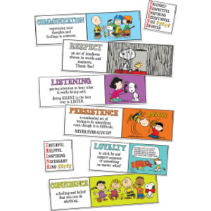 Peanuts® Character Building Mini Bulletin Board Set