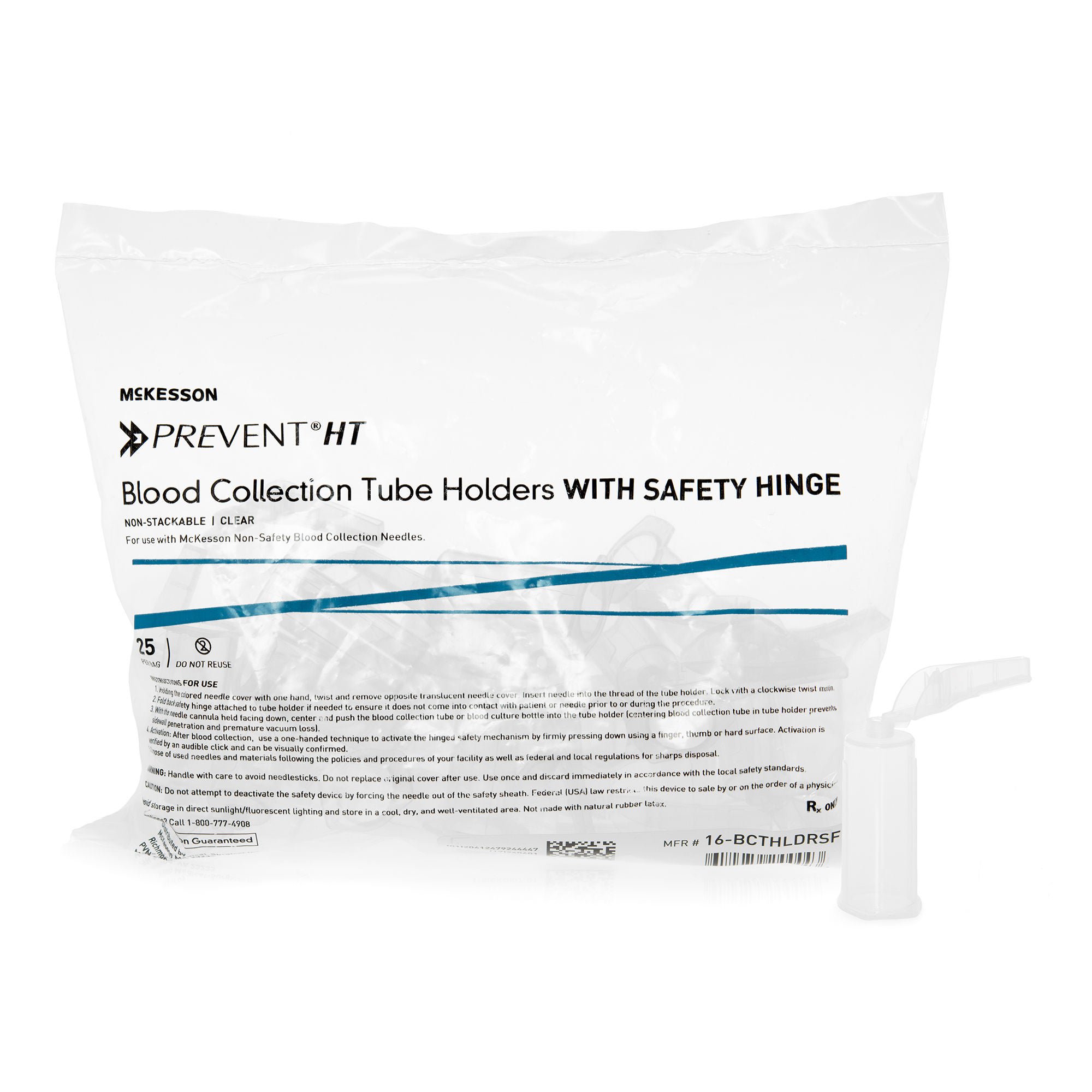 McKesson Prevent® HT Tube Holders for use with 13, 16 mm Blood Collection Tubes