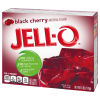 Jell-O Black Cherry Gelatin Dessert, 6 oz Box