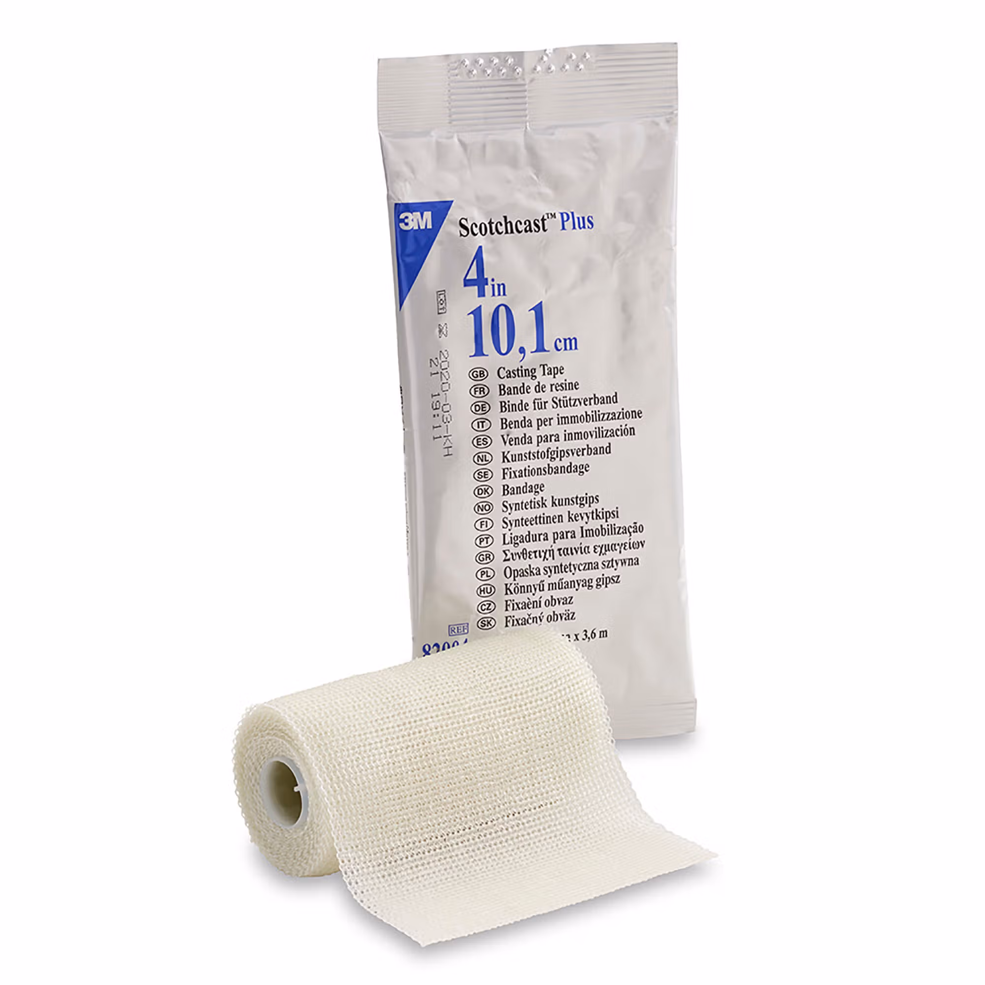 3M™ Scotchcast™ Plus White Cast Tape, 4 Inch x 4 Yard