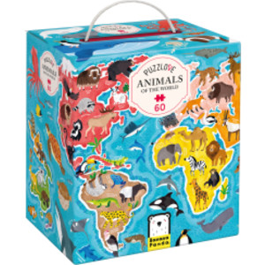 Puzzlove, Animals of The World, Ages 4+