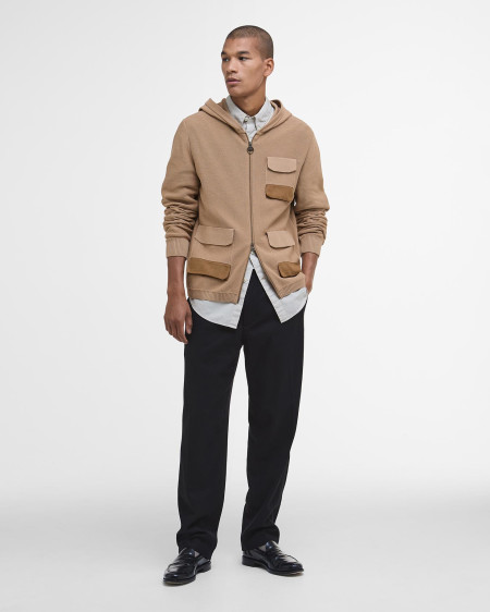 Barbour x TO KI TO Multi-Pocket Knitted Hoodie