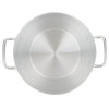 16-quart Arkadia™ aluminum stockpot in natural finish