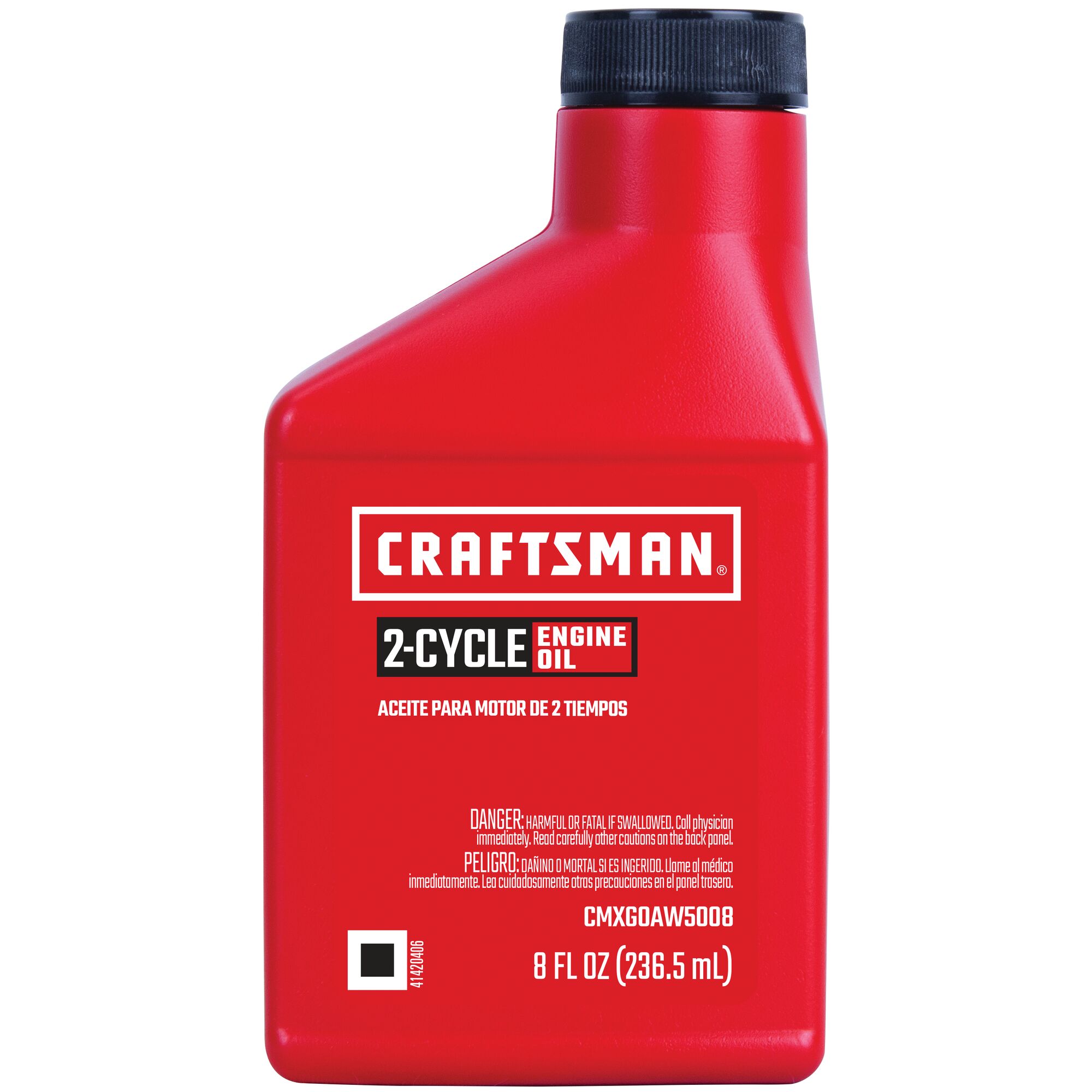 Craftsman universal 2 cycle 227 g engine oil.