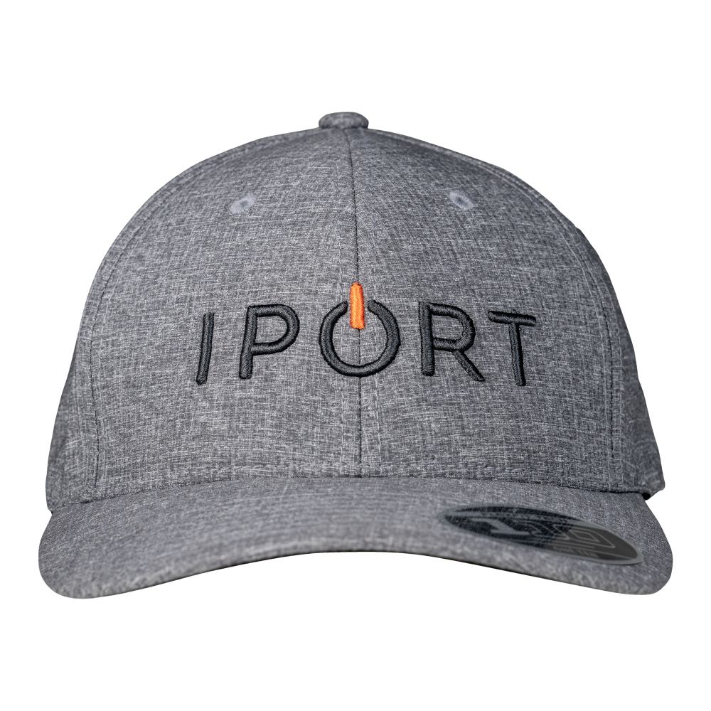 IPORT | HEATHER GREY SNAPBACK HAT