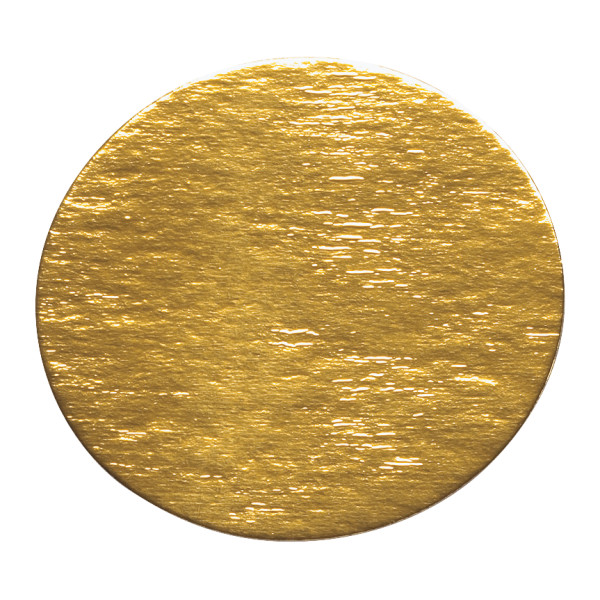 6 Round Gold Cake Card | DecoPac