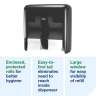 Tork, OptiServe 4-Roll, Coreless Bath Tissue Dispenser, Black