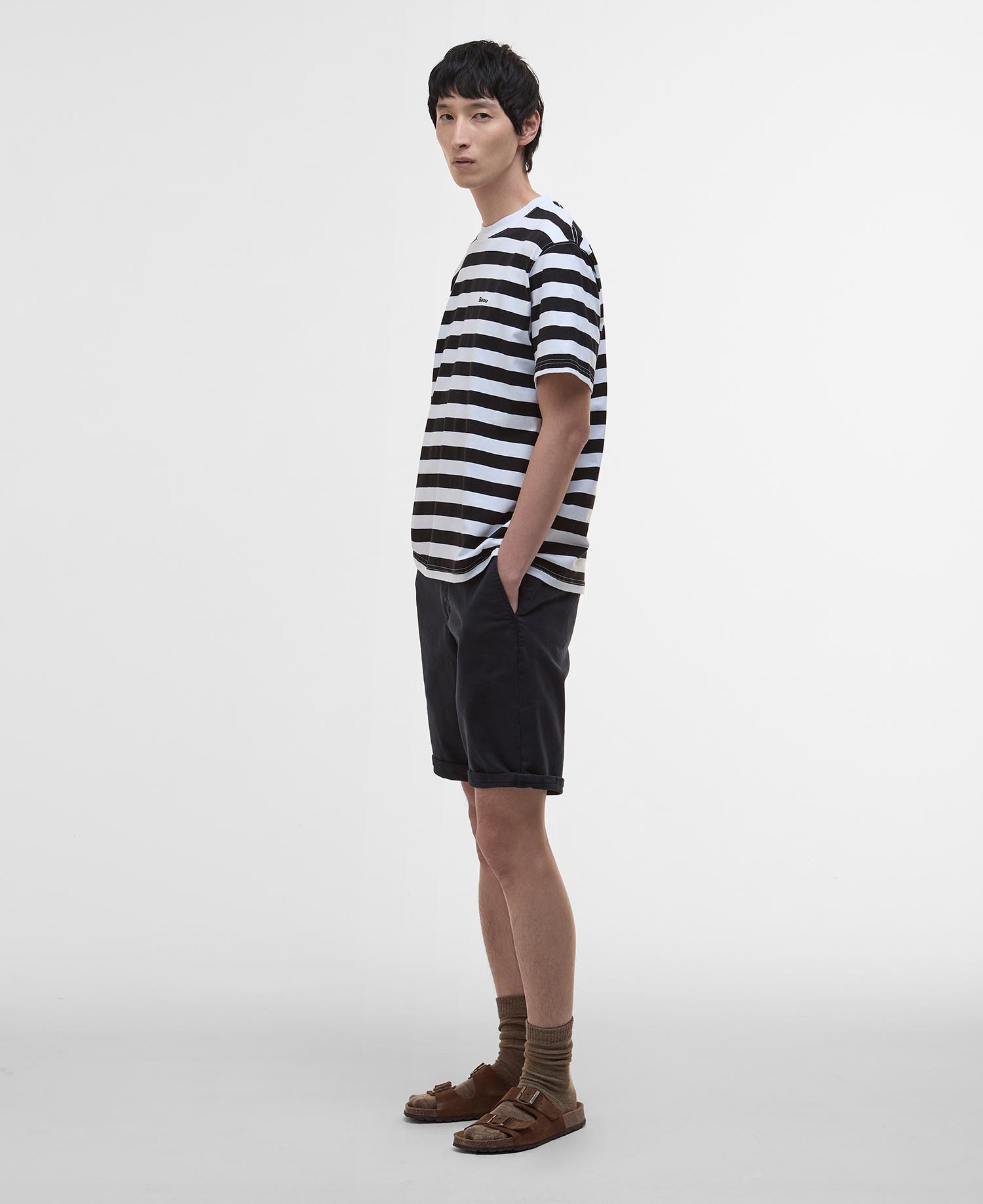 Saltford Striped Oversized T-Shirt image number 1