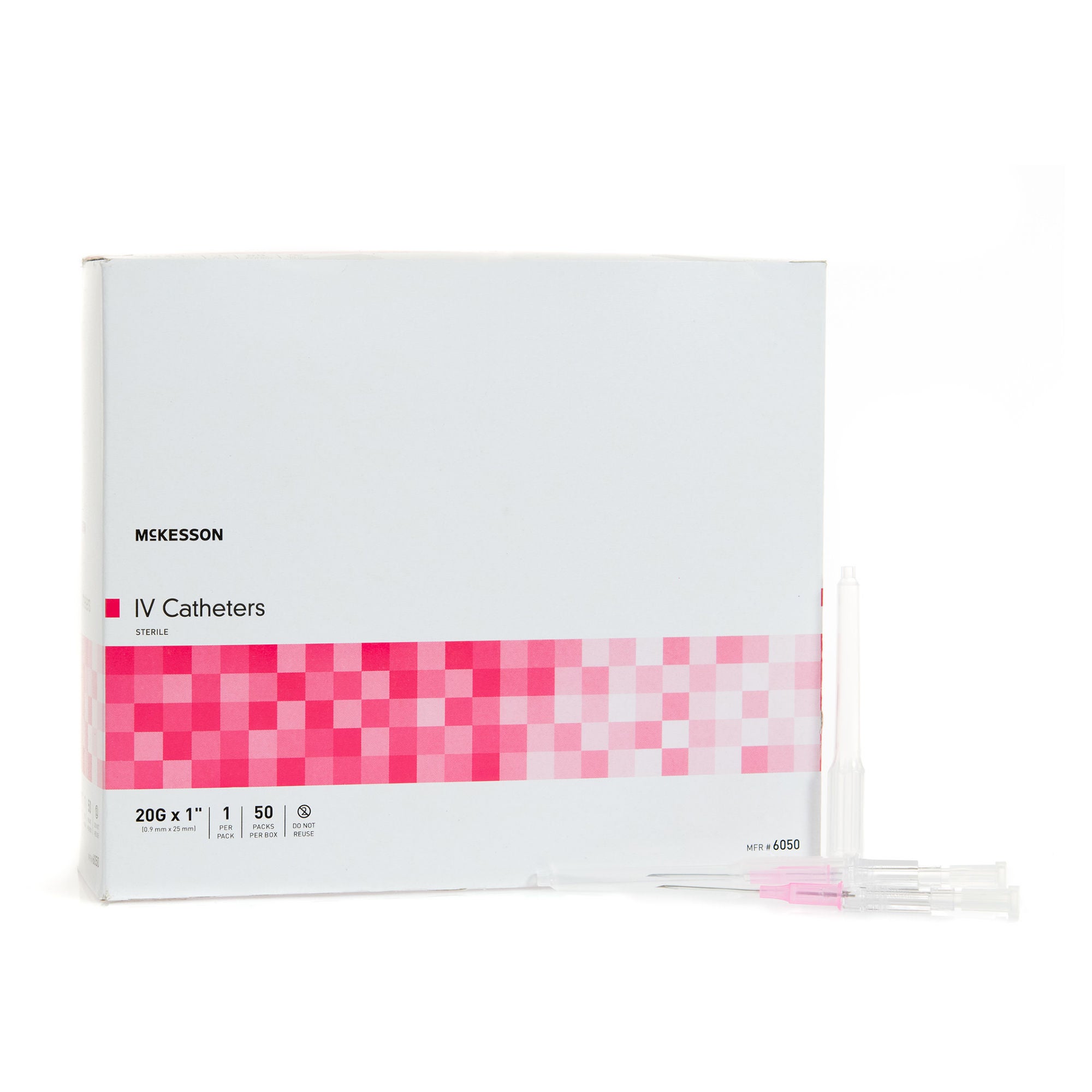 McKesson Select® Peripheral IV Catheter, 20G x 1 in.