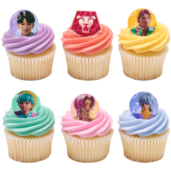 KPop Demon Hunters Saja Boys Cupcake Rings