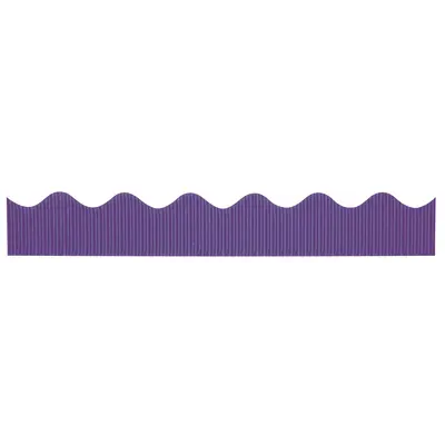 Bordette Decorative Border, Deep Purple, 2-1/4" x 50', 1 Roll