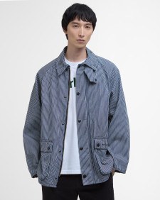 Giacca casual Bedale oversize a righe 