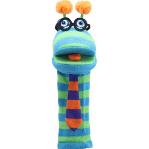 Eco Knitted Puppet: Dylan
