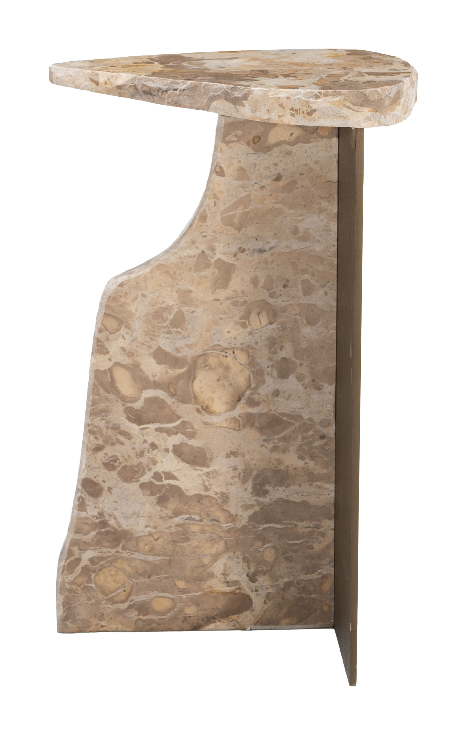 Surya Side Table Beige product image