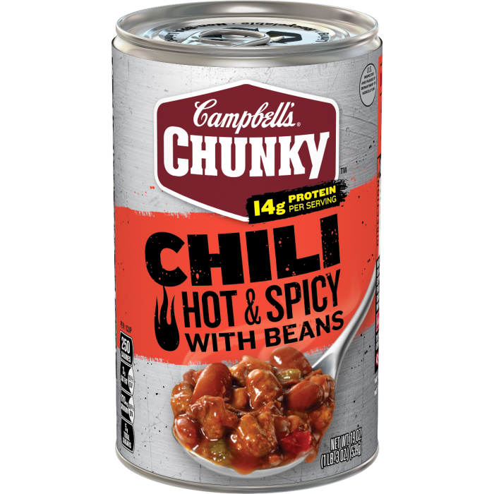 Hot & Spicy Beef & Bean Firehouse Chili
