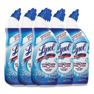 REC98011, Reckitt Benckiser, Lysol Lysol Bowl Cleaner with Hydrogen Peroxide, Ocean Fresh,  24 oz Bottle