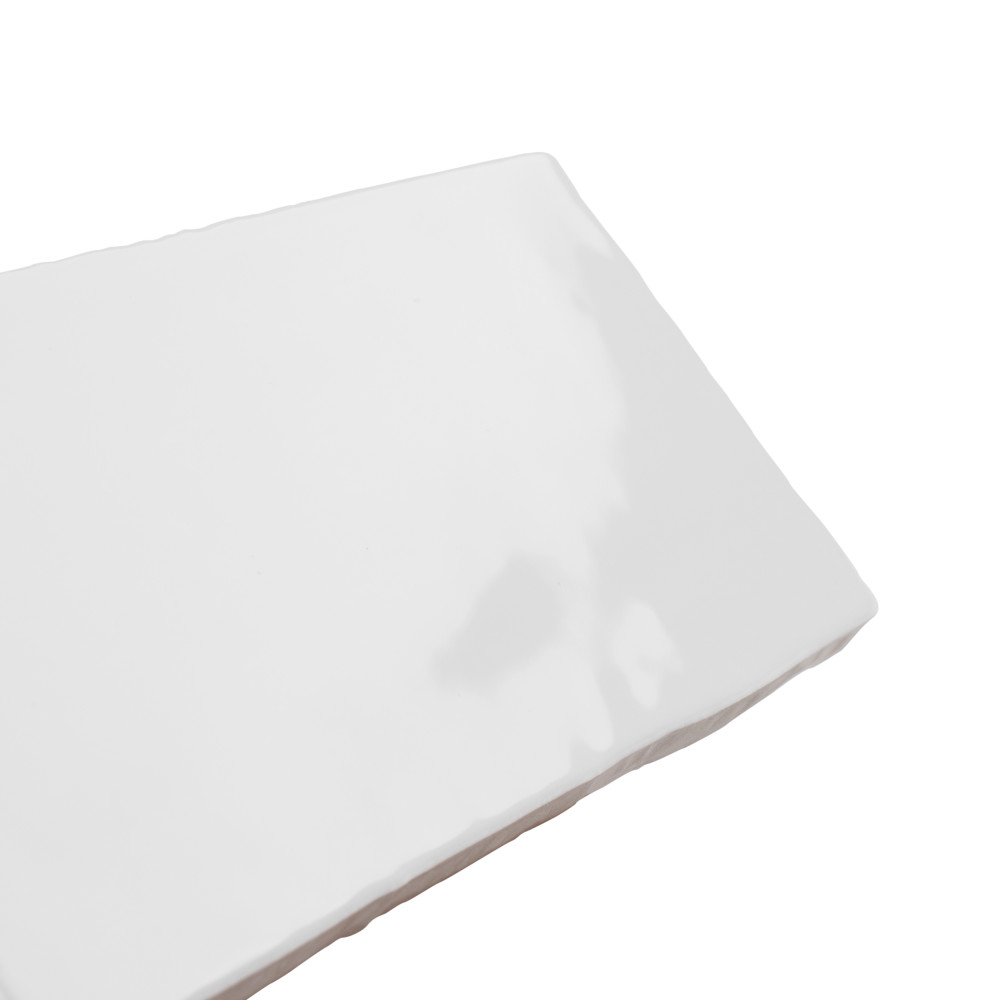 Castillo White 3 in. x 6 in. Ceramic Wall Tile