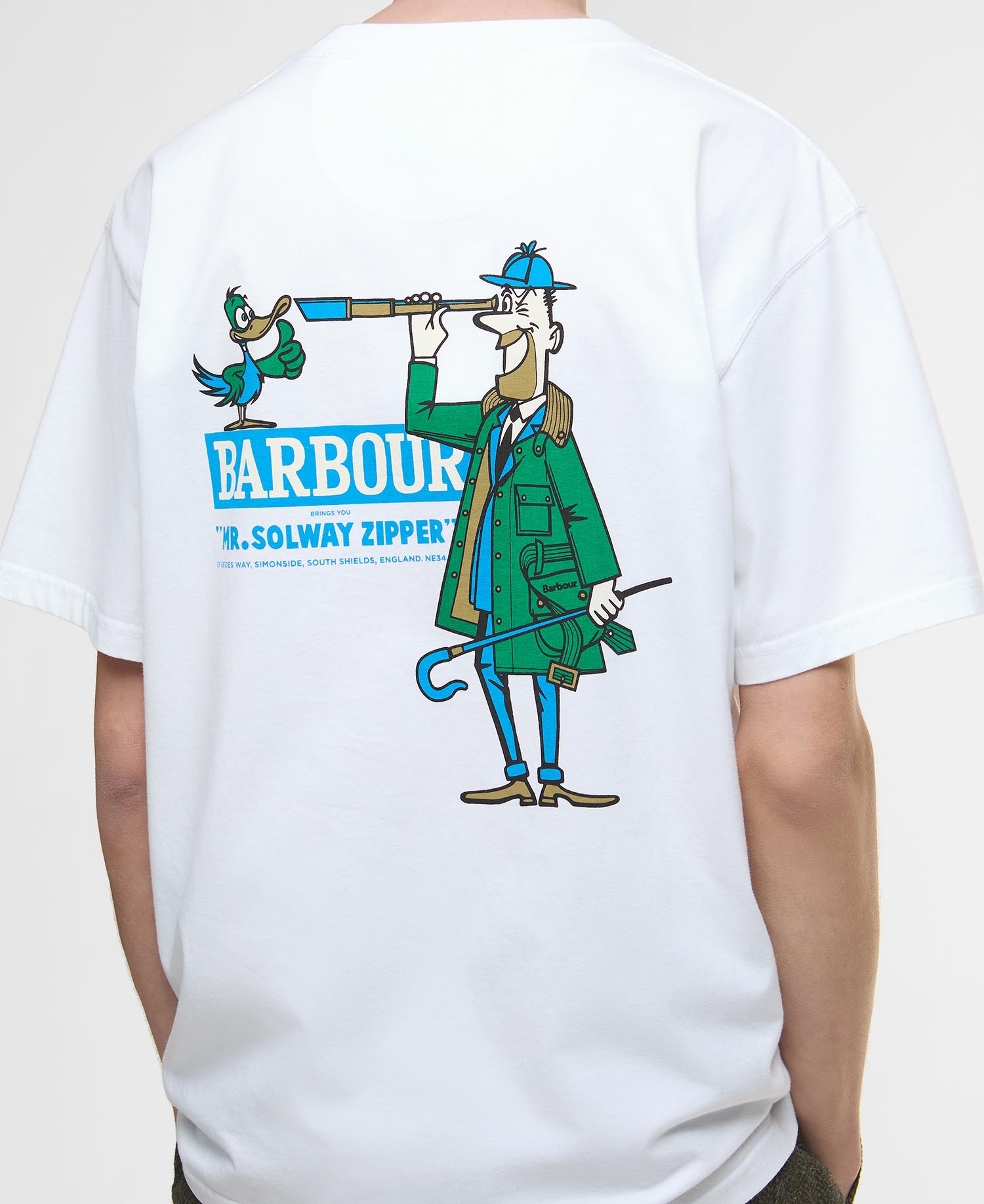 T-shirt oversize con stampa “Mr Solway” image number 4