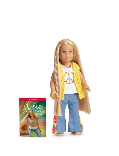 American Girl Julie Mini Doll & Book