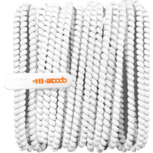 Skooob Tangle Free Earbud Covers - Moon White