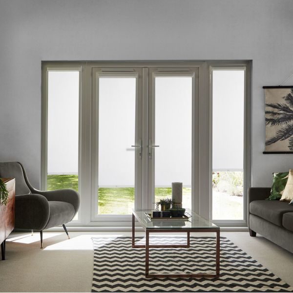 Hexham White Roller Blind