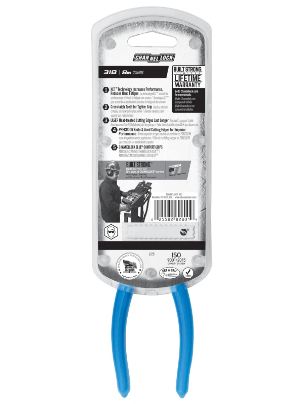 318 8-inch XLT™ Combination Long Nose Pliers with Cutter