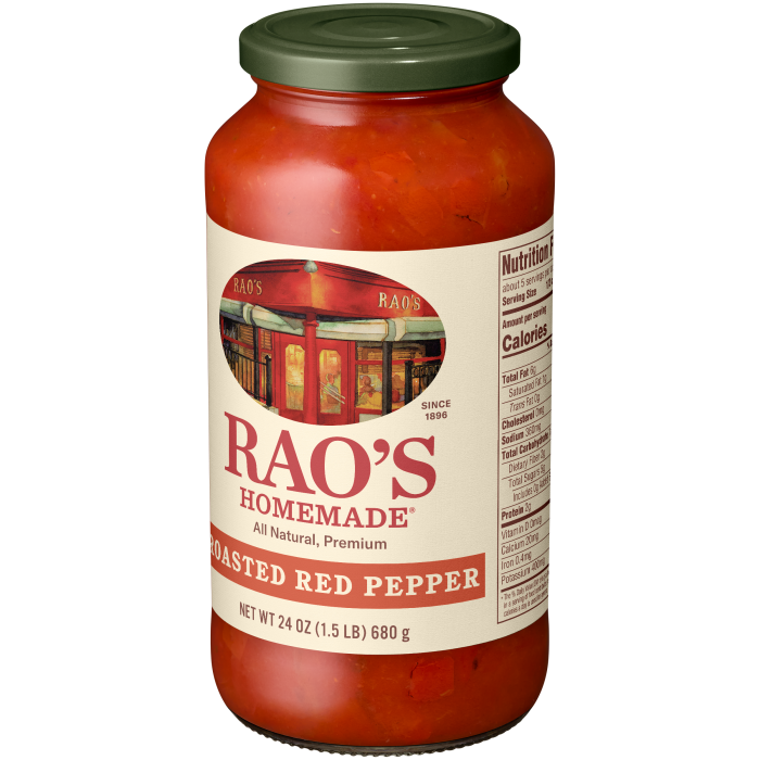 Roasted Red Pepper Sauce, 24 oz - Right angle Image