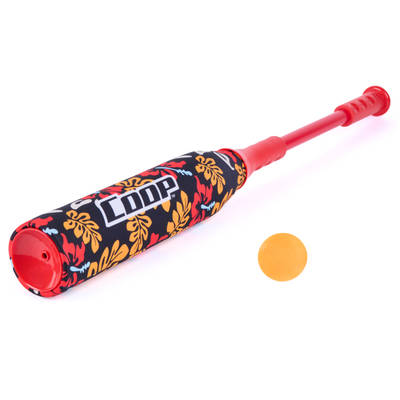 SwimWays Coop Hydro Home Run Squirt & Smash, Waterproof Baseball Game, Outdoor Games for Adults and Kids, Sports Equipment, Pool Party Games and Toys, Red
