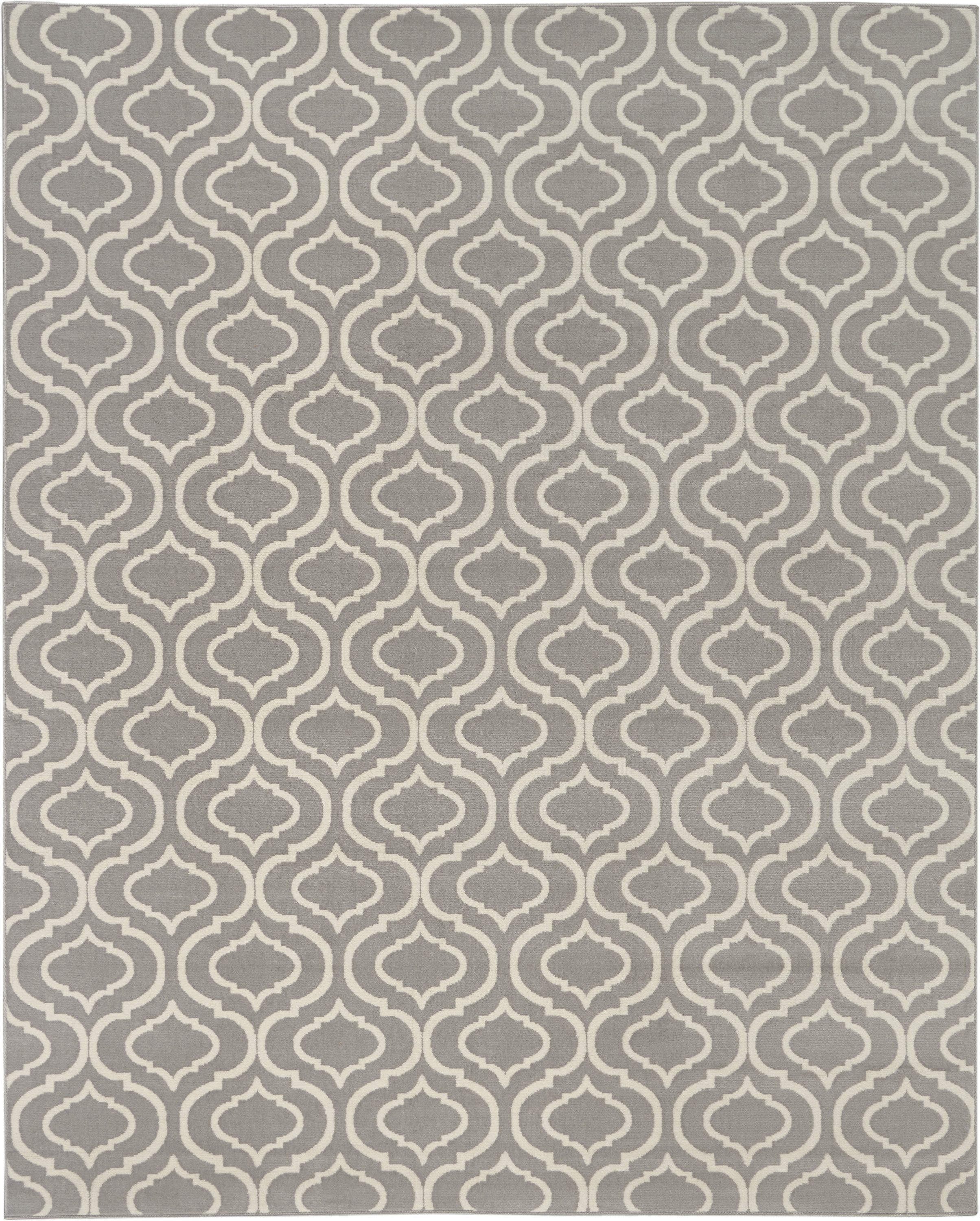 Nourison Jubilant 7' x 10' Grey Contemporary Indoor Rug