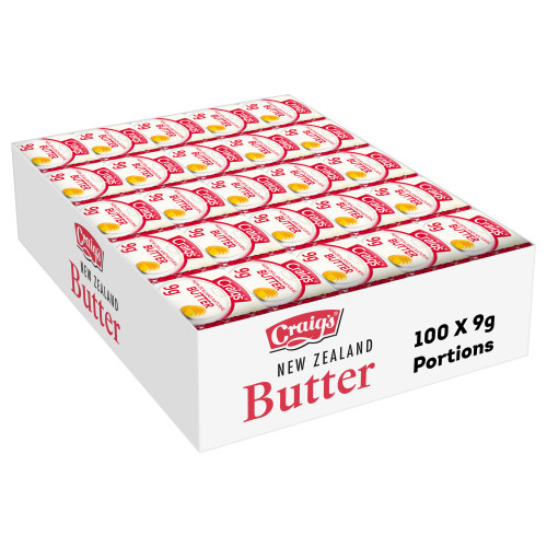  Craig's® Butter Portion 600 x 9g 