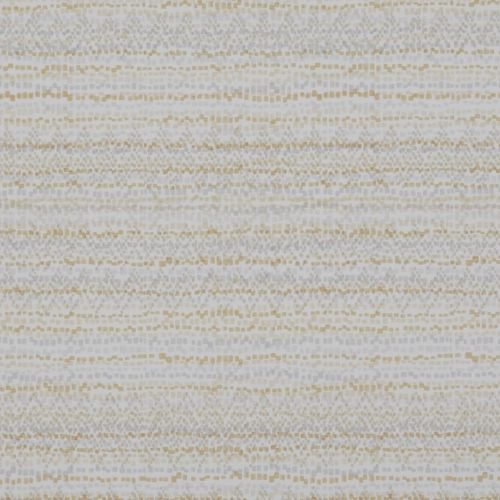 Textured wallpaper of tiny beige and gray squares forming horizontal bands; covers a wall surface; neutral tones with soft, diffuse lighting suggesting a calm interior.