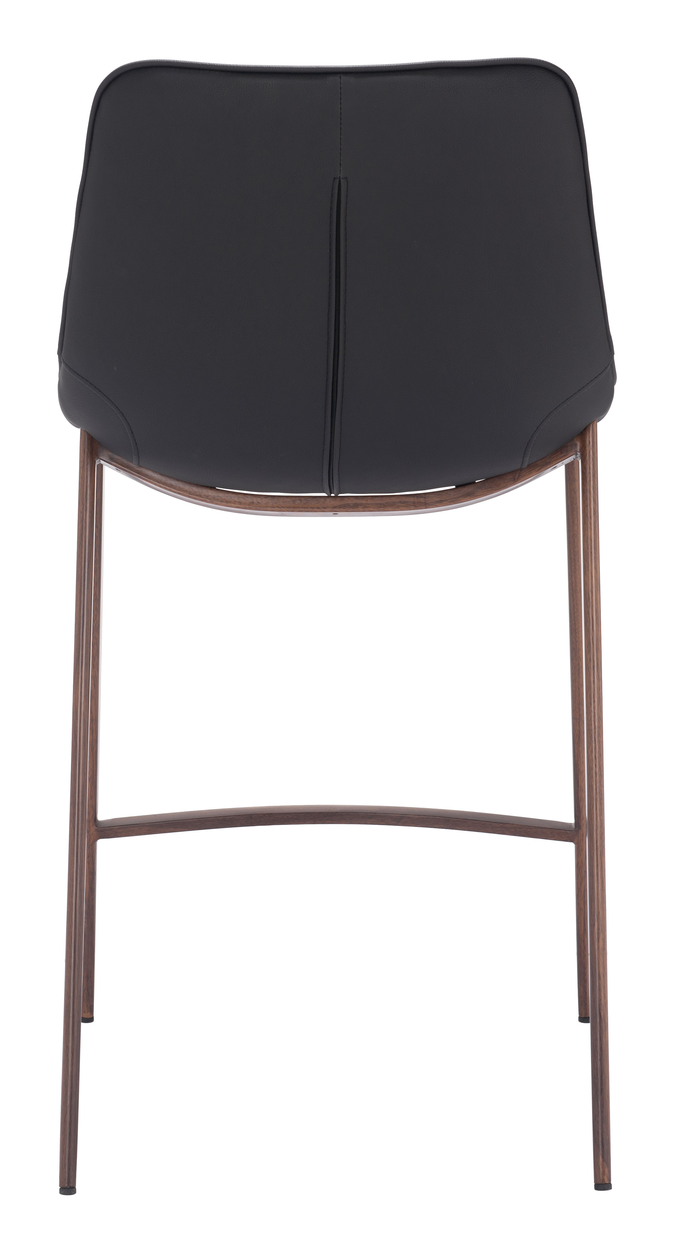 Magnus Counter Stool (Set of 2) Black & Walnut product image
