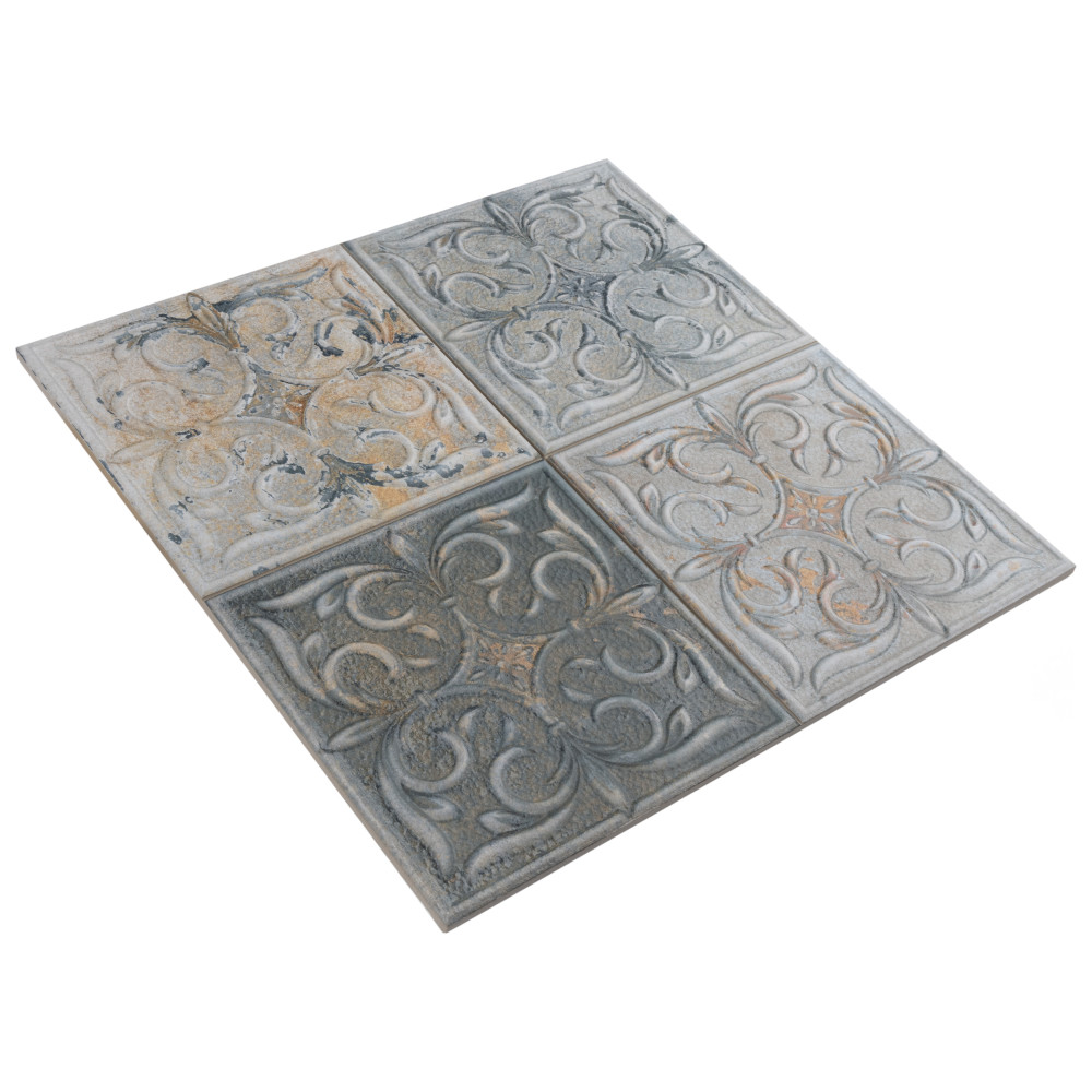 Sample – Antigua Lis Mix Porcelain Wall Tile