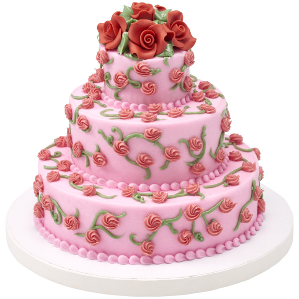 Red 1" Rose Made Simply™ SugarSoft® Premium Edible Decorations