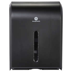 Georgia Pacific, Combi-Fold,  Folded Towel Dispenser, Black