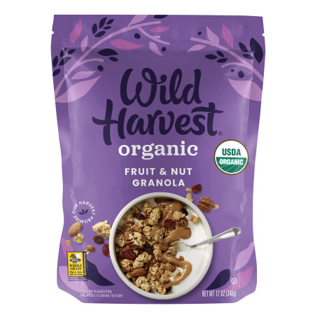 Organic Fruit and Nut Granola | Wild Harvest