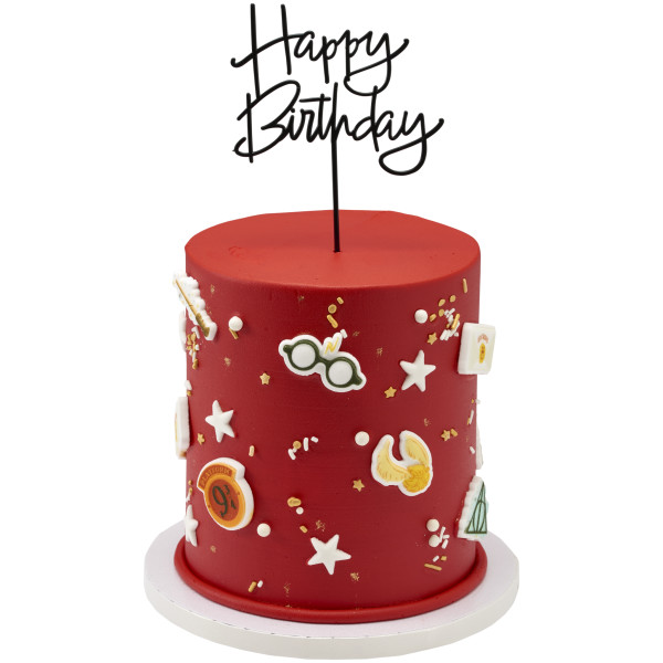 HARRY POTTER™ Wizarding World Assortment - Red 3 Free Dec-Ons® Decorations