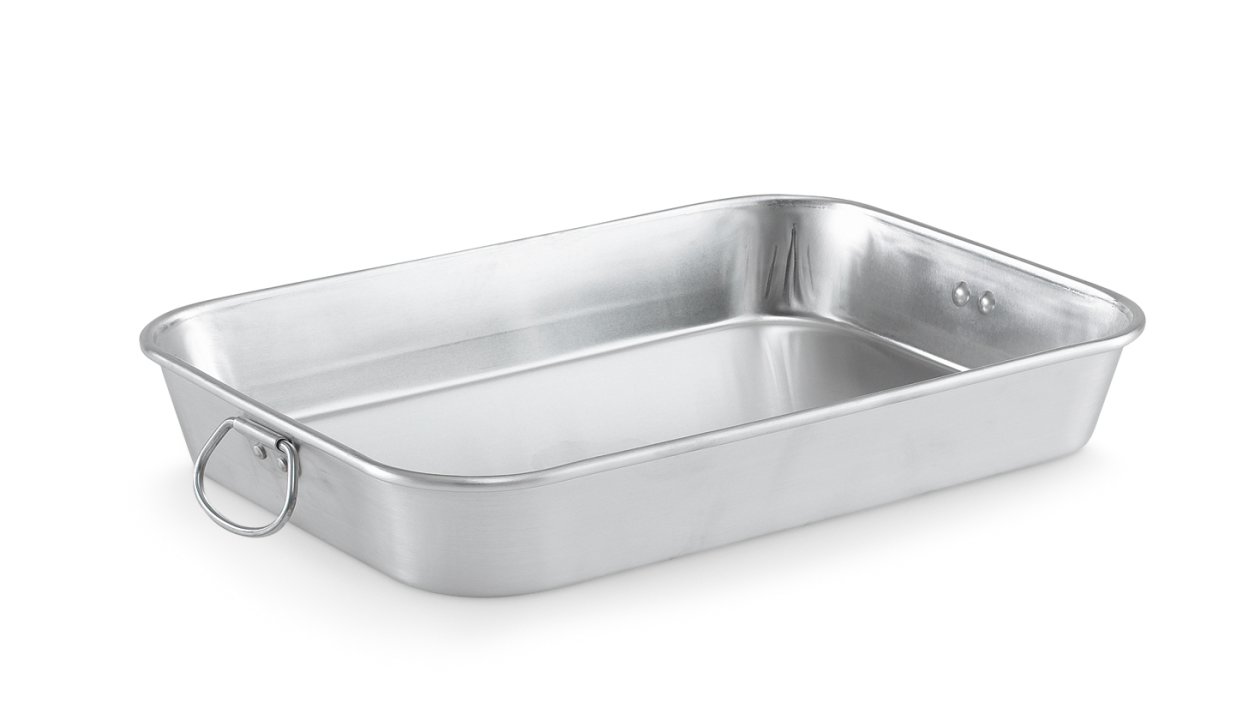 6 ¼-quart Wear-Ever® economy bake and roast pan in natural finish